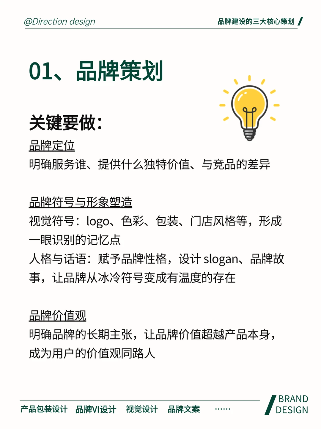 终于有人把品牌建设三大核心策划说清楚了