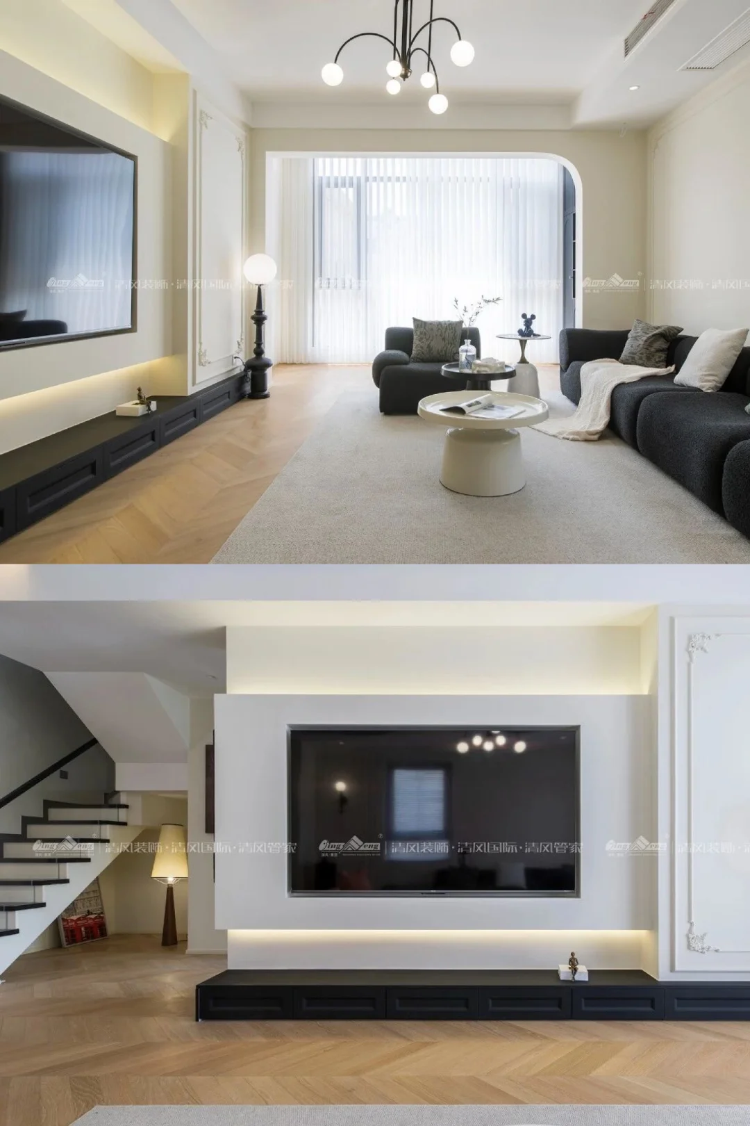 2026客厅氛围感 全靠这一块电视墙