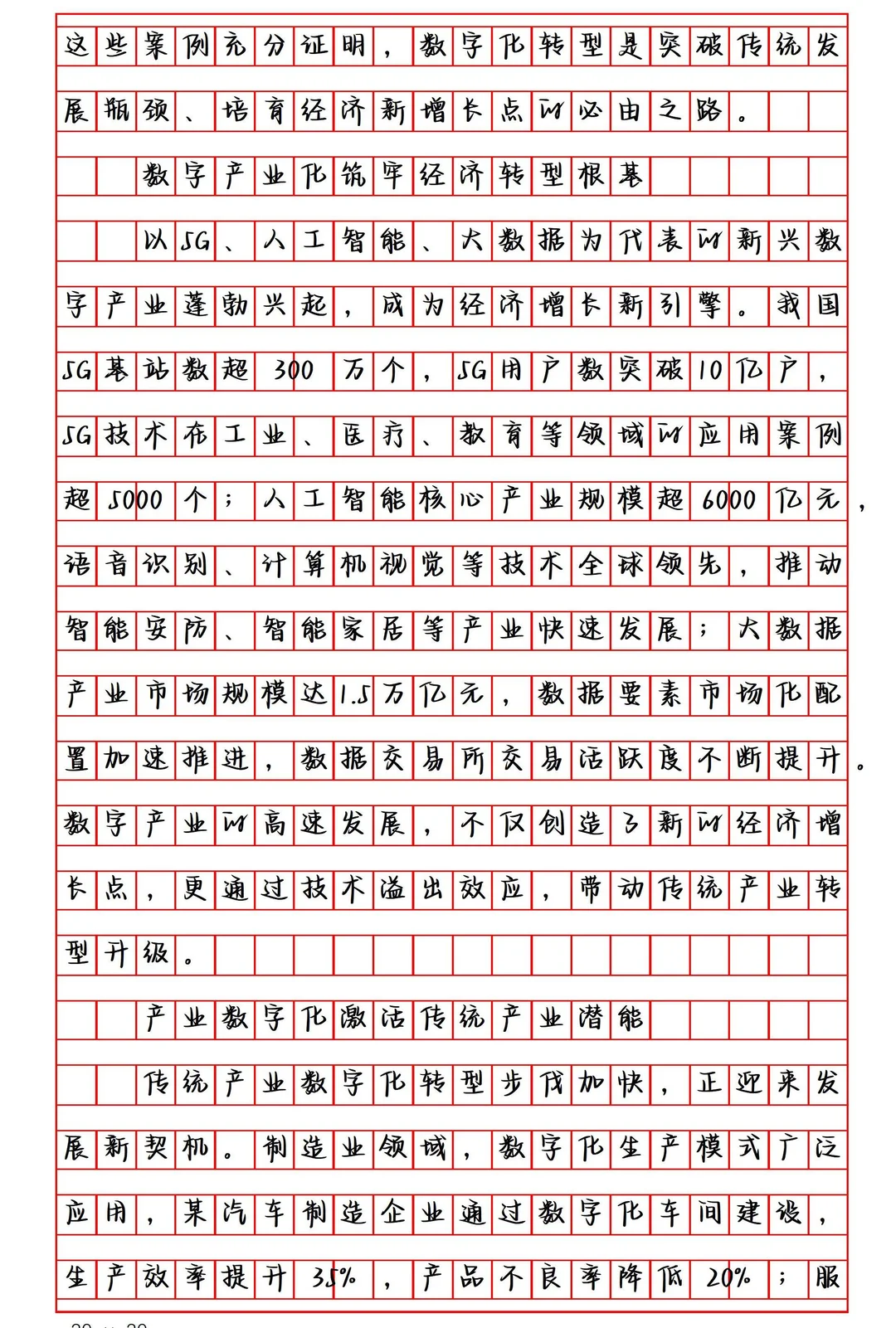 以数字化转型撬动经济高质量发展新局