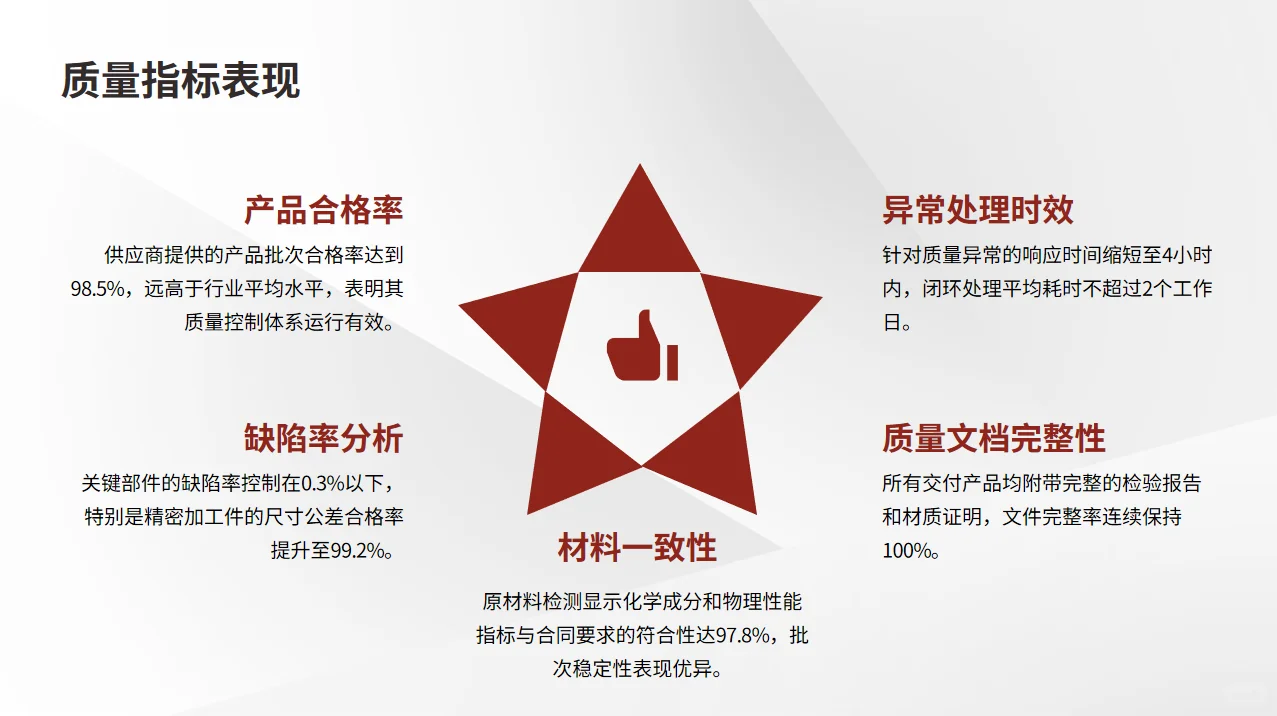 供应商年度状况分析报告