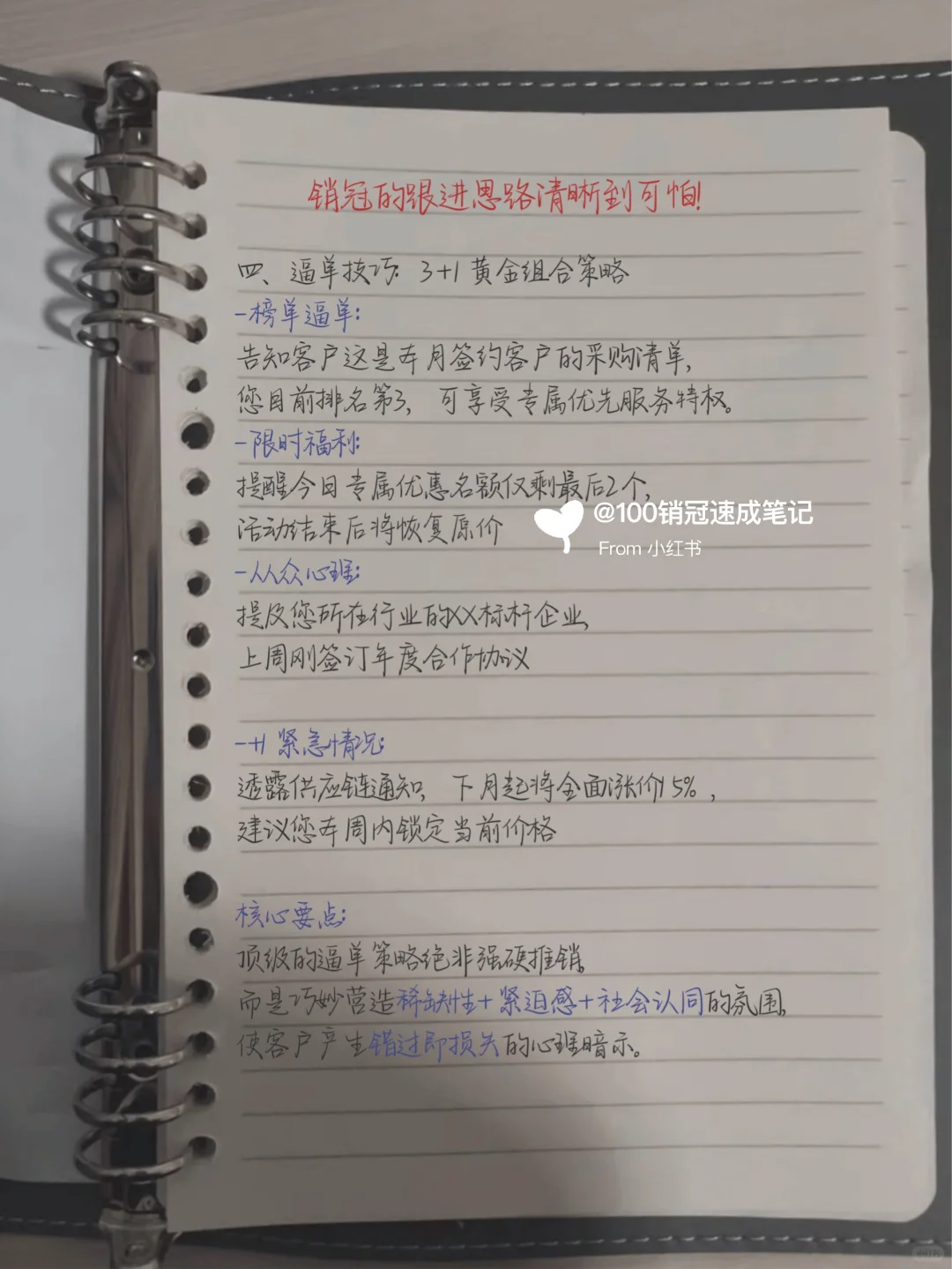 销冠的跟进思路清晰到可怕!