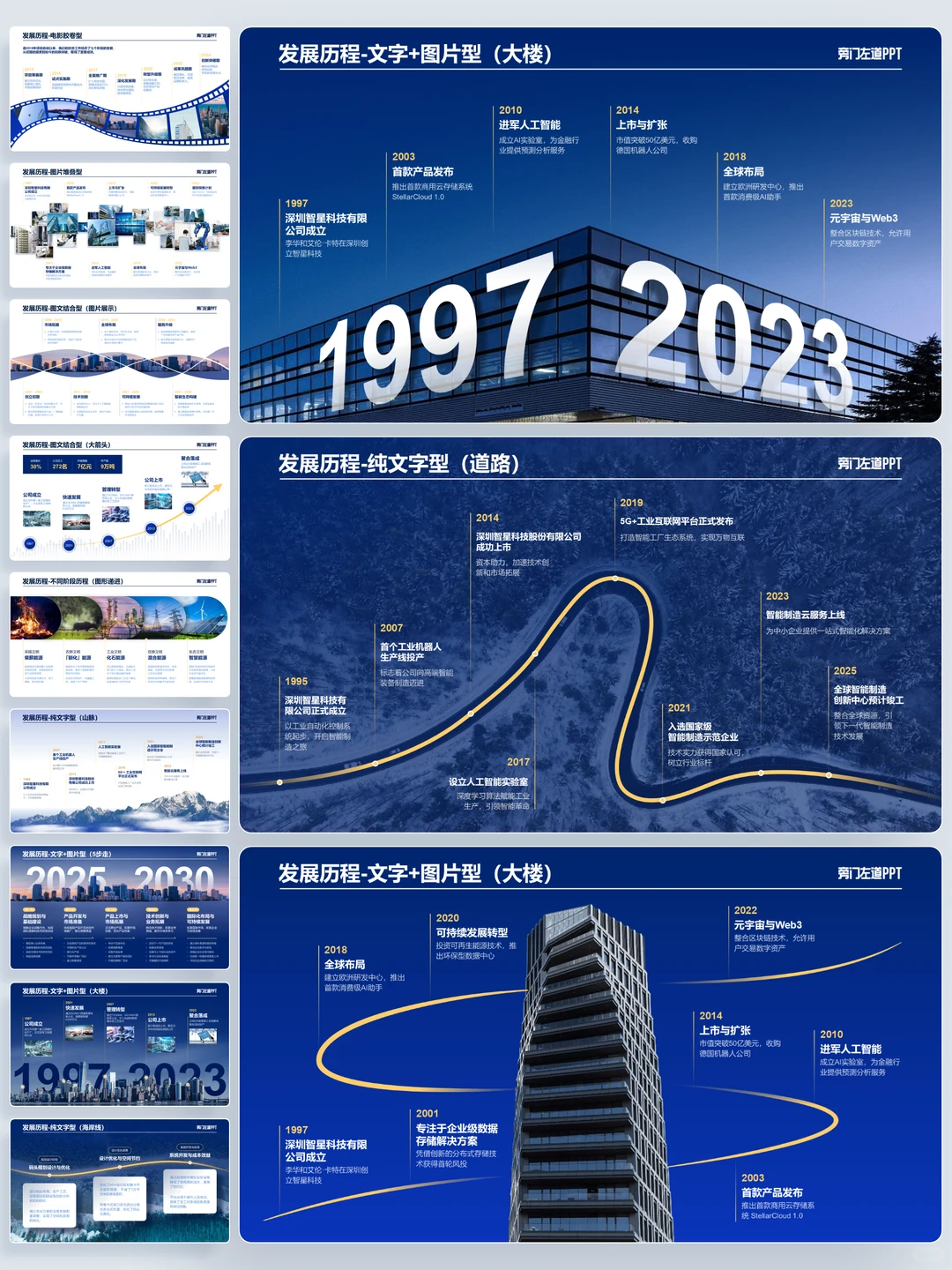 发展历程页这么排赢麻了?