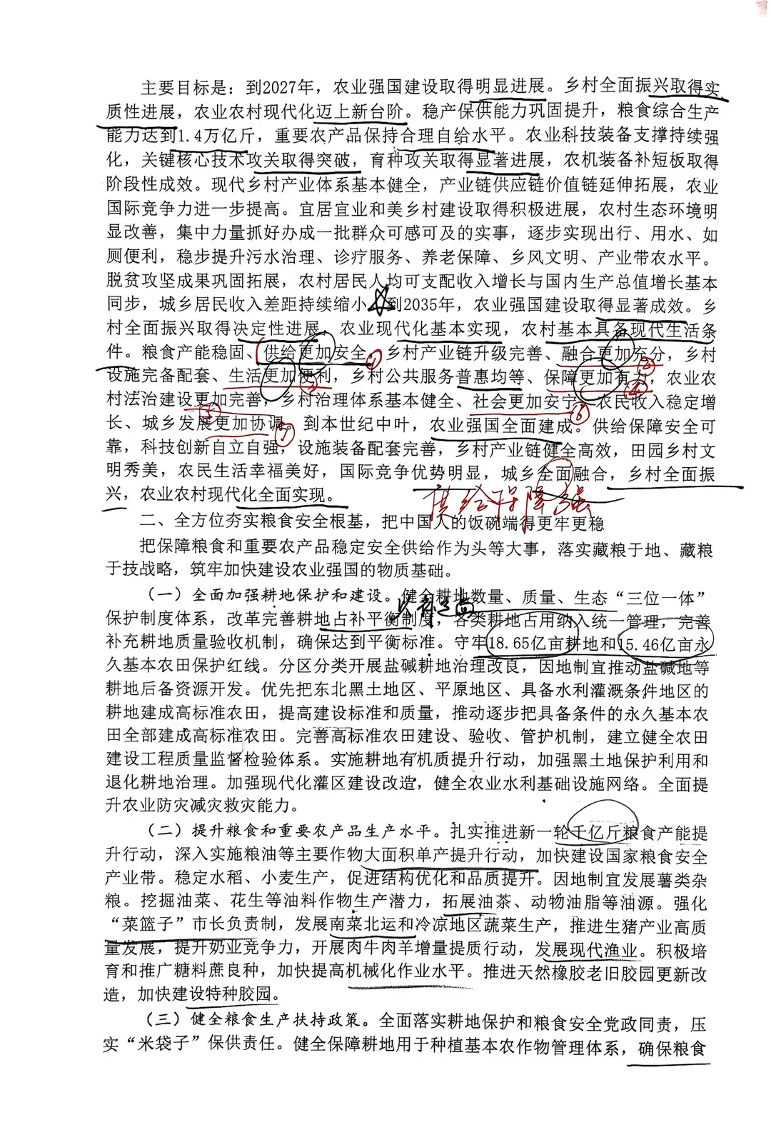 《加快建设农业强国规划(2024-2035年)》