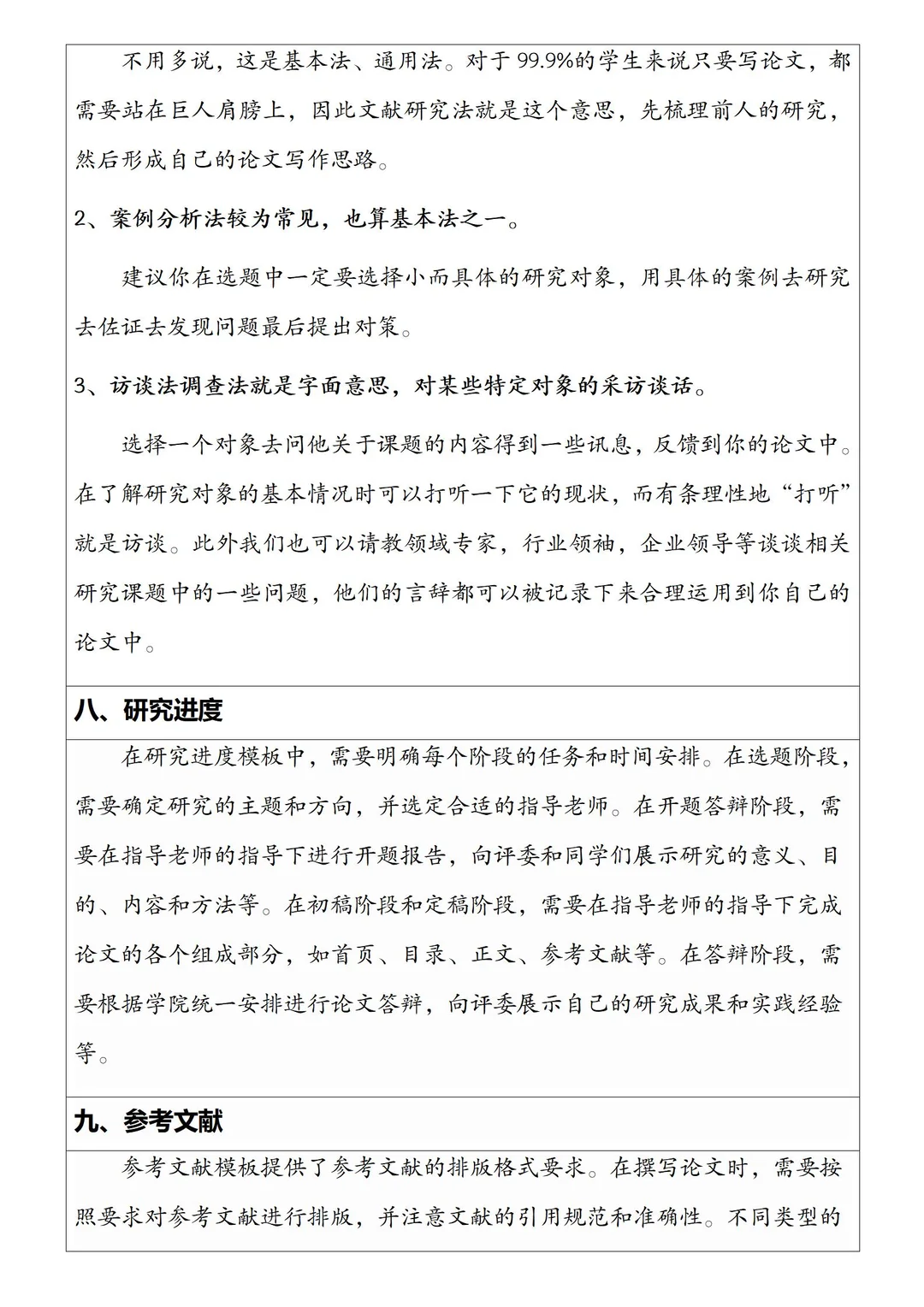 马上要交开题报告的一定要刷到啊啊啊