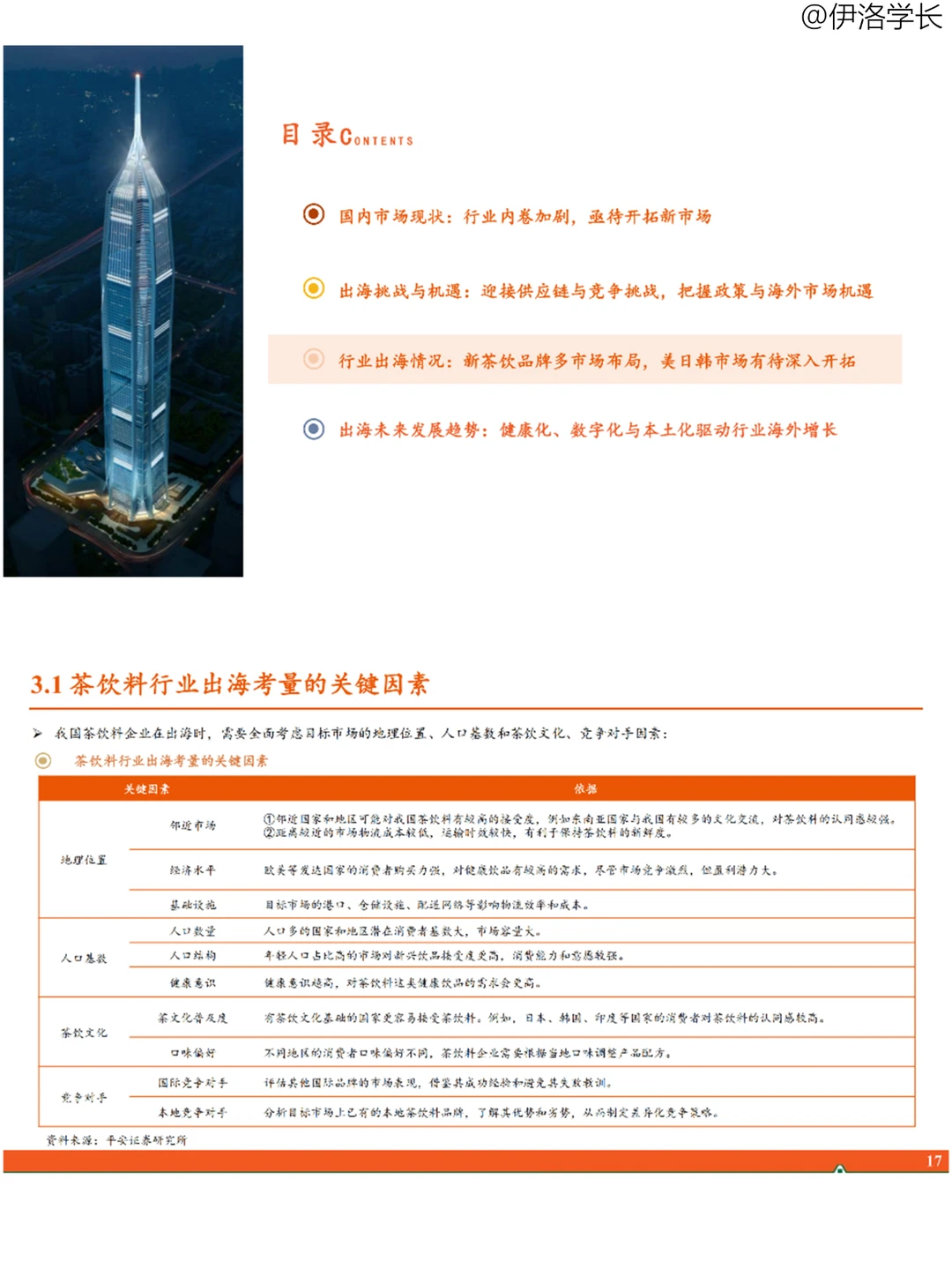 行业报告 | 中国茶饮出海机遇与挑战