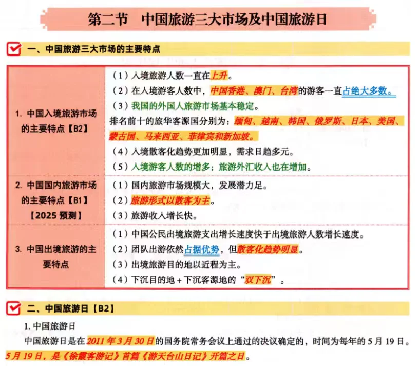 旅游业发展概况