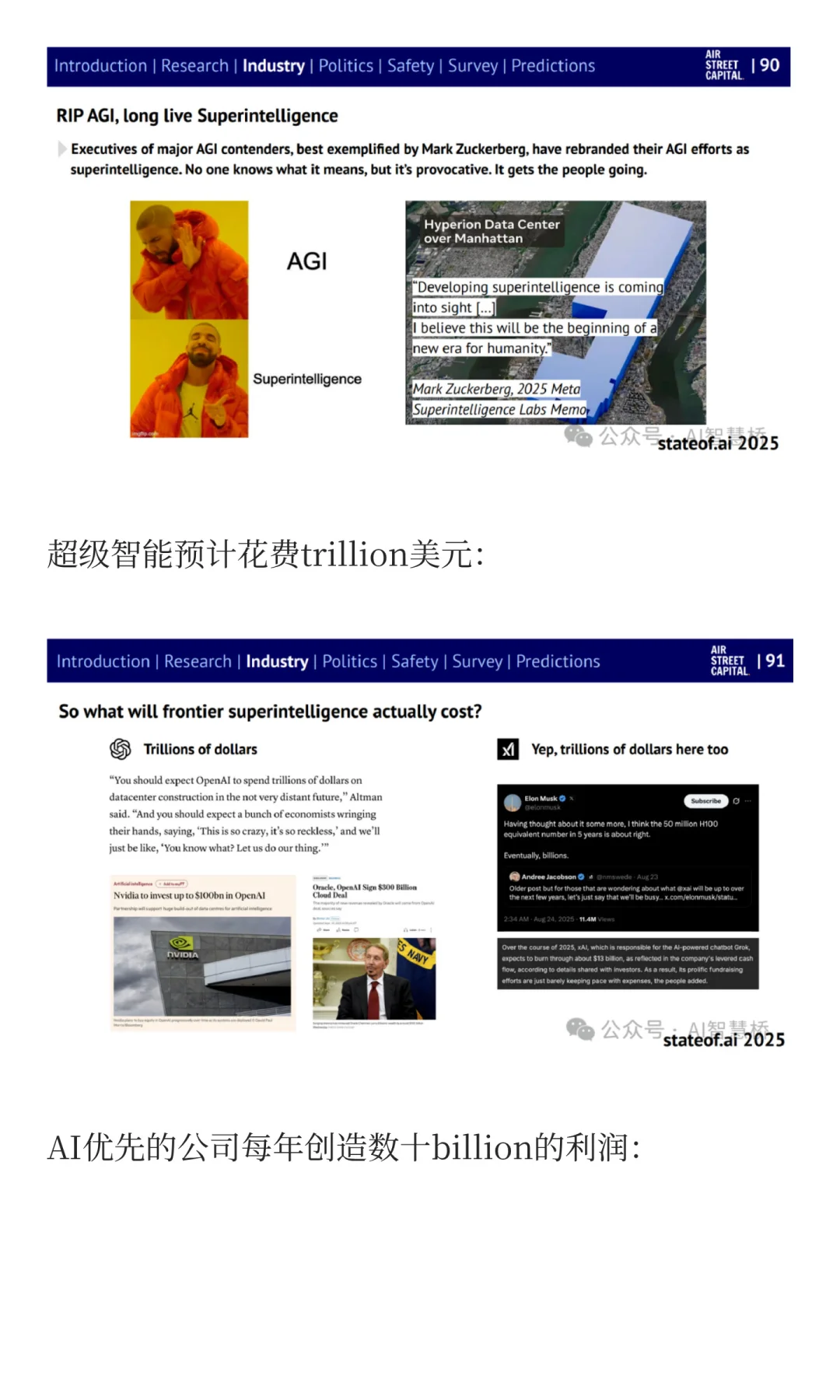 AI圈疯传 Air Street Capital 300页报告