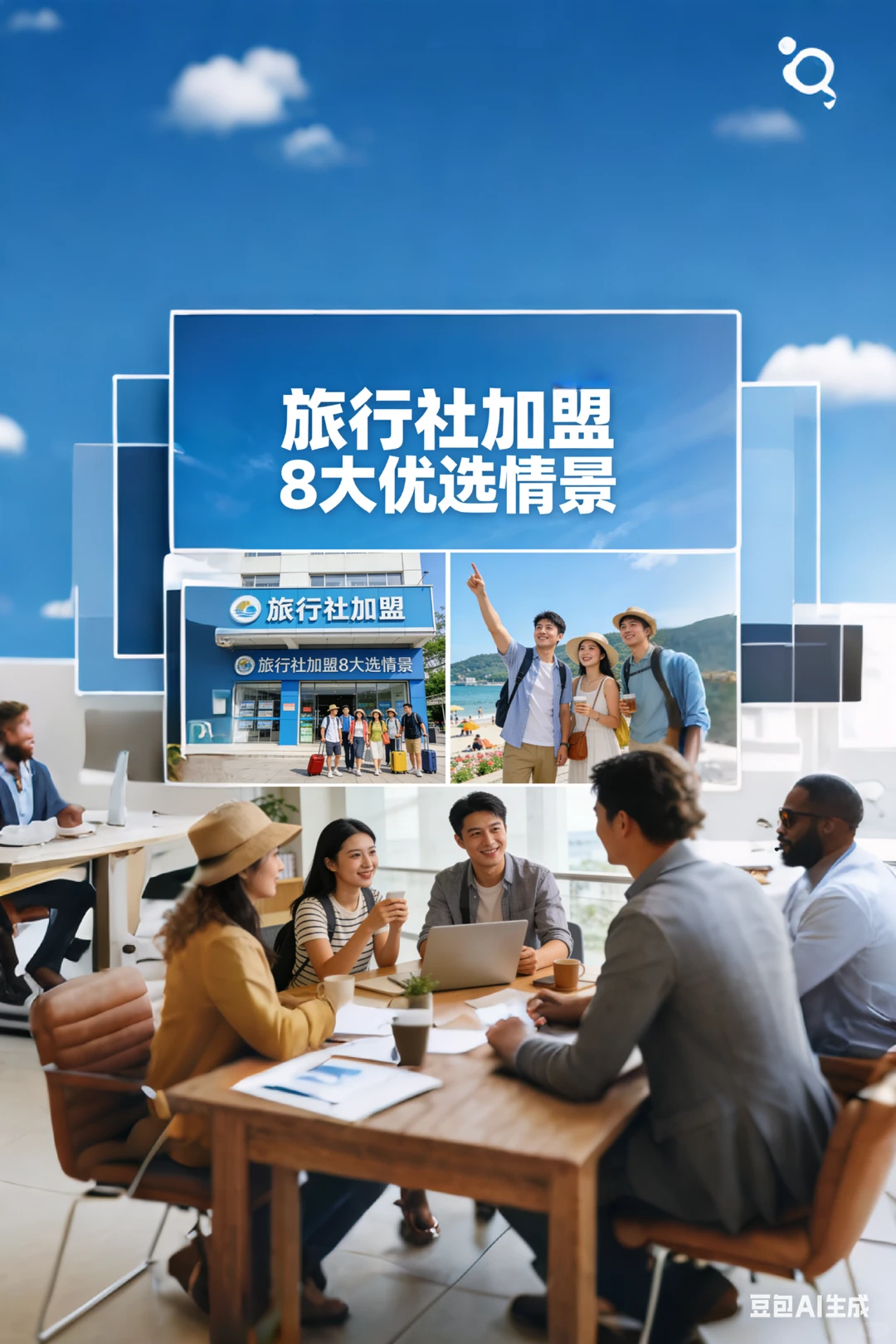 旅行社加盟 · 8大优选情景