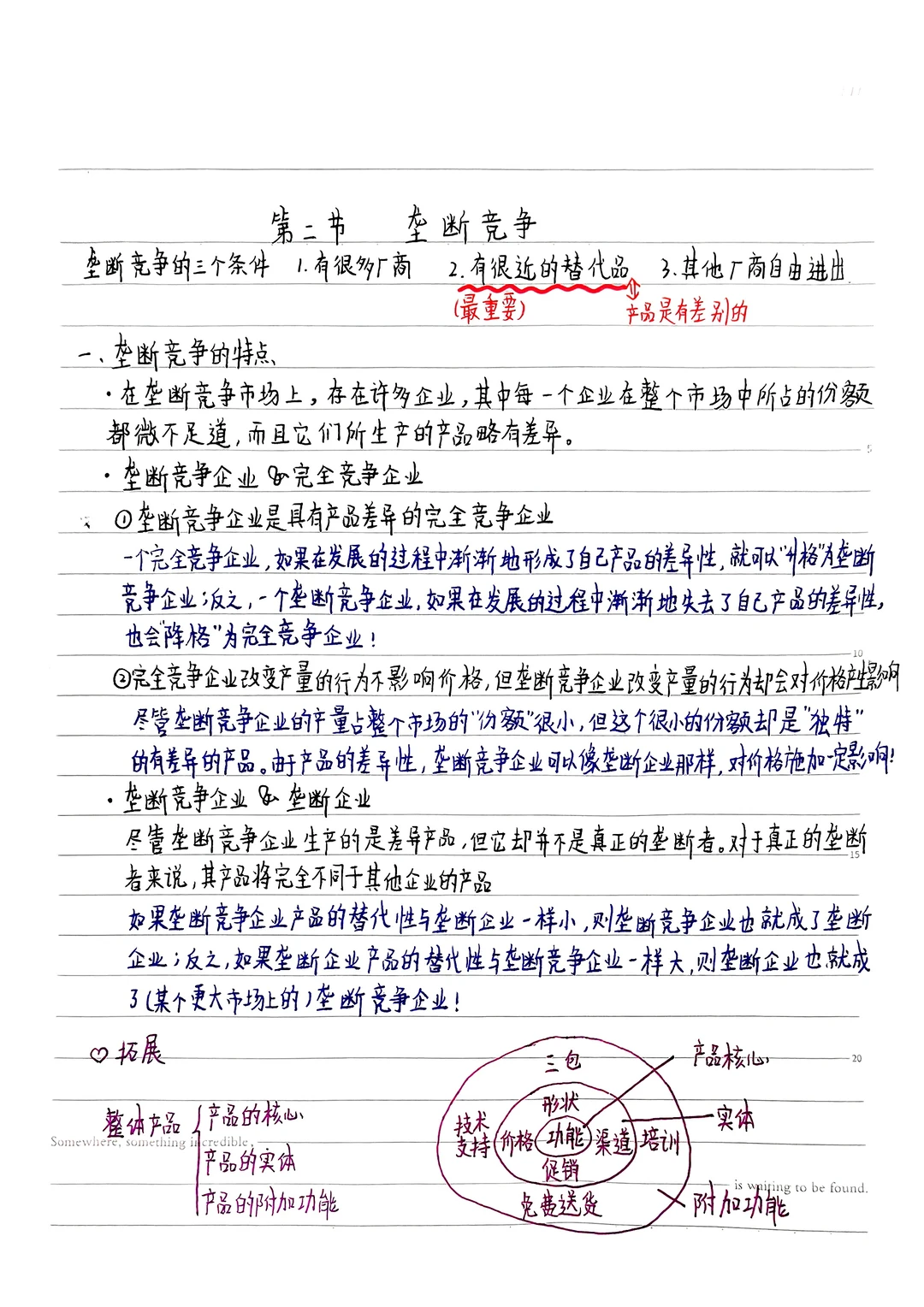 微观经济学90+||第五章知识点总结（中）