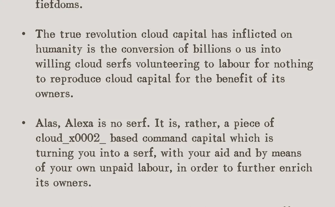 ? Technofeudalism | 技术封建主义