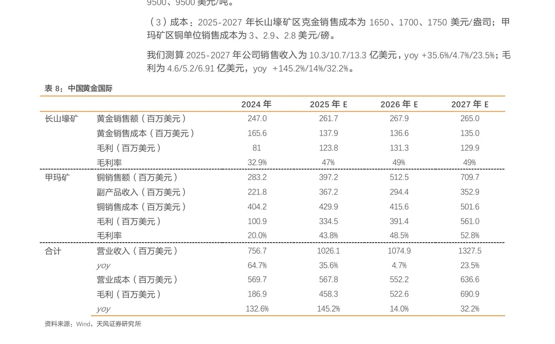 中国黄金国际公司研究报告