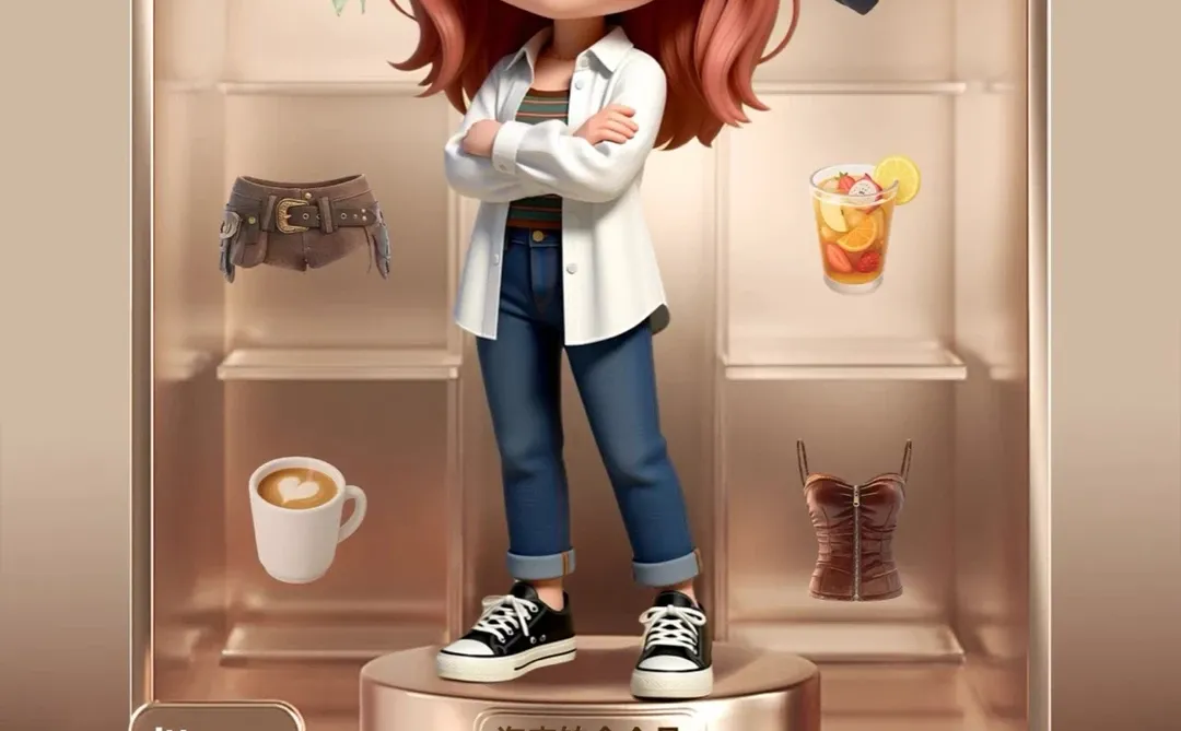 ?年度报告的形象生成好好玩～