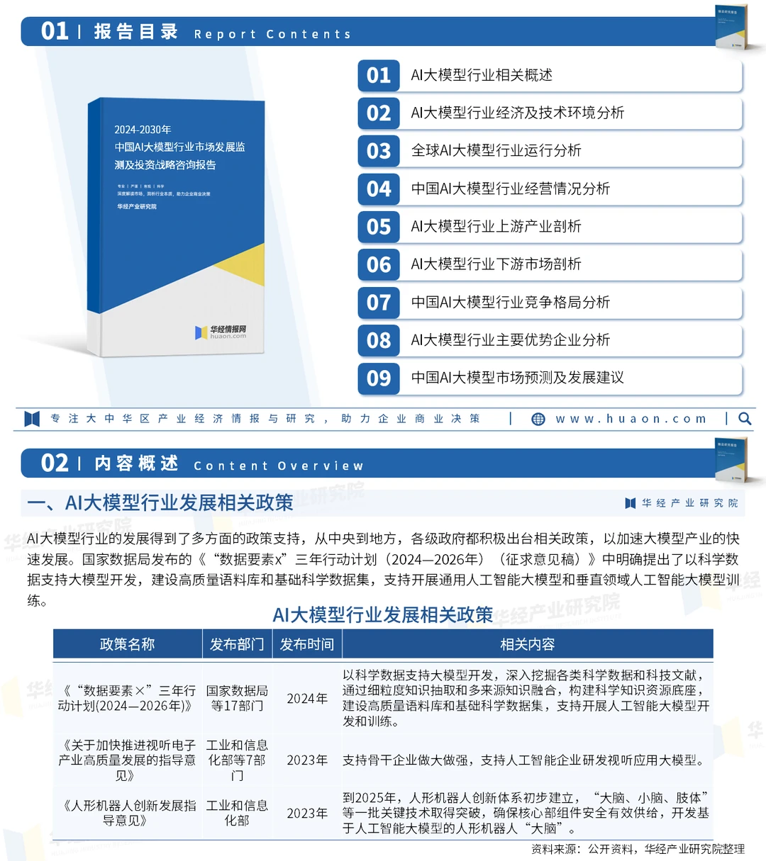 华经-2024年中国AI大模型行业市场研究报告