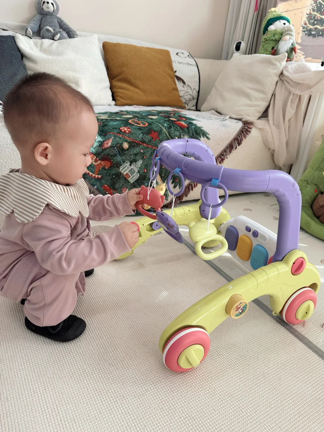 百元7合1健身架，承包宝宝的大运动