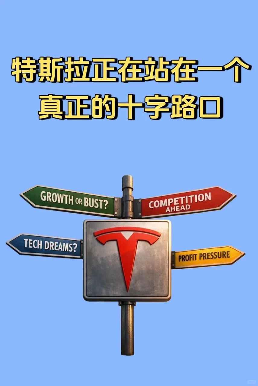 特斯拉，正在站在一个真正的十字路口