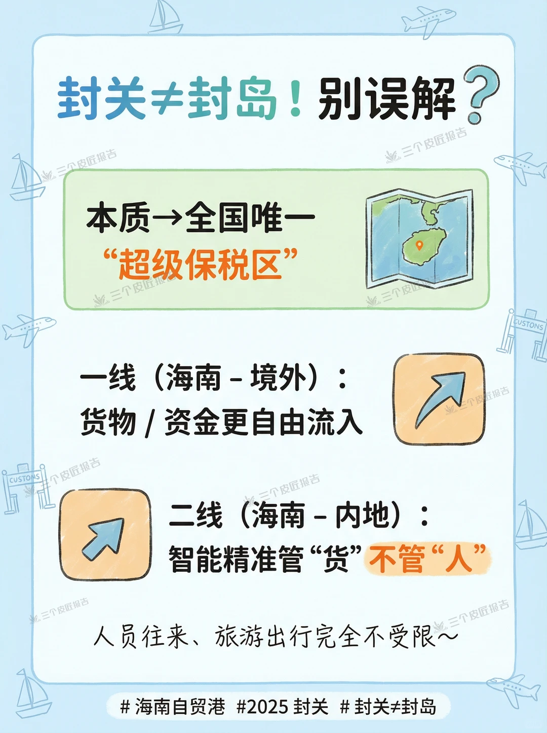 8张图看懂海南自贸港封关的“变”与