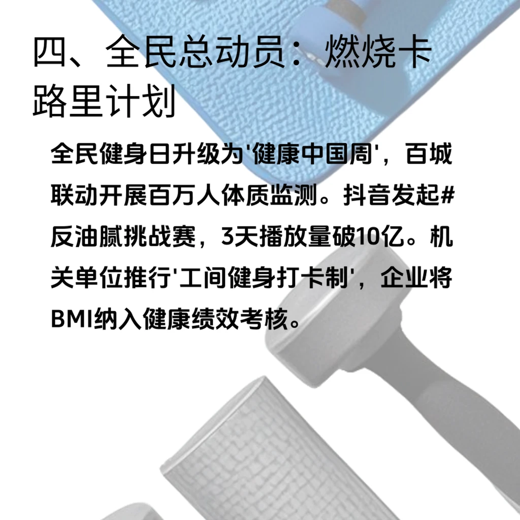 体重管理三年计划如何重塑健身行业新格局