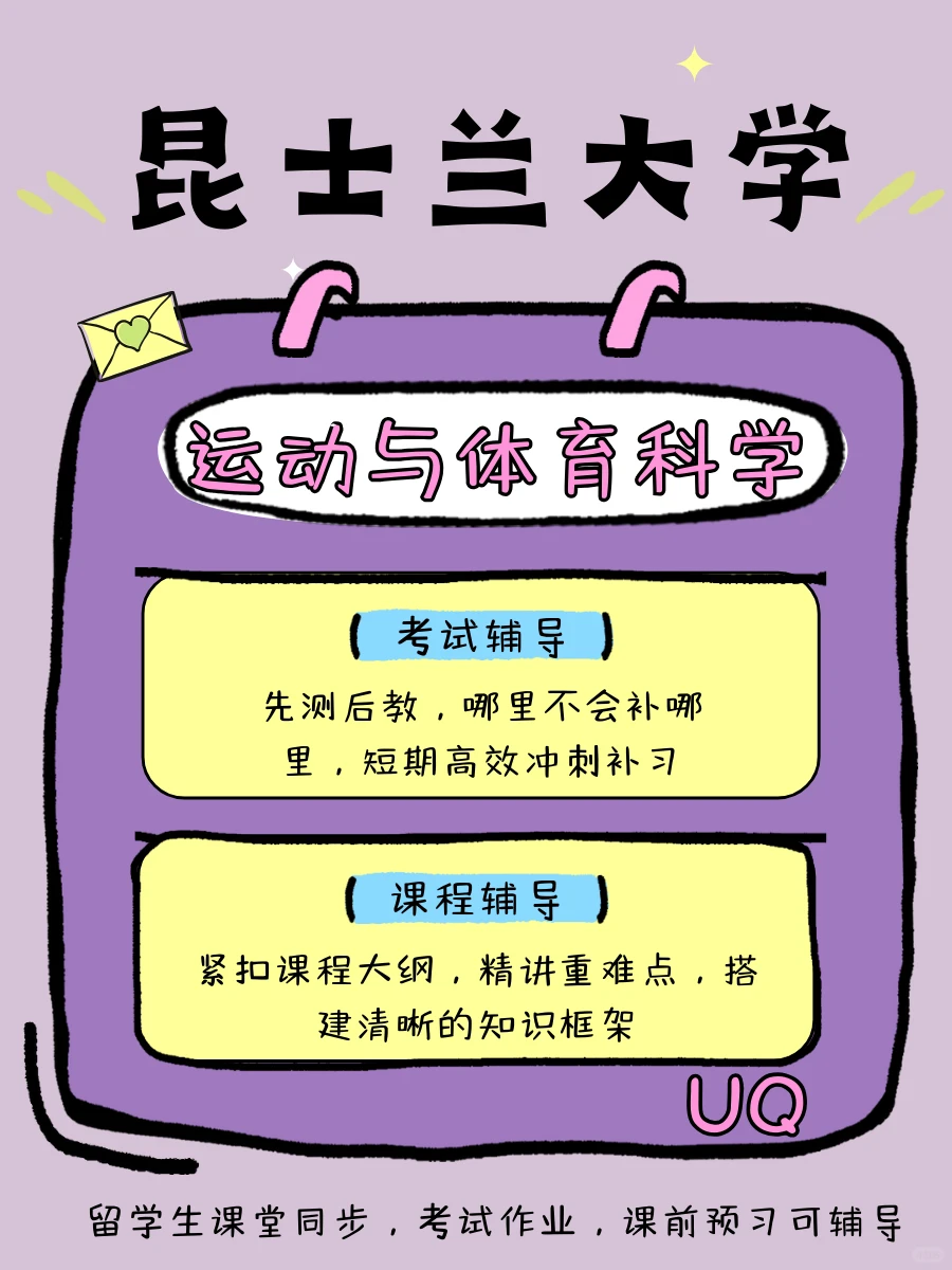 昆士兰大学运动与体育科学课程作业考试辅导