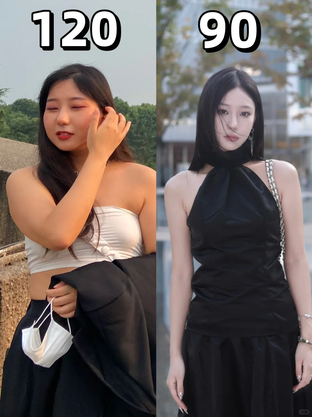 120-88|爆改骨感辣妹 饮食运动总结照抄就行