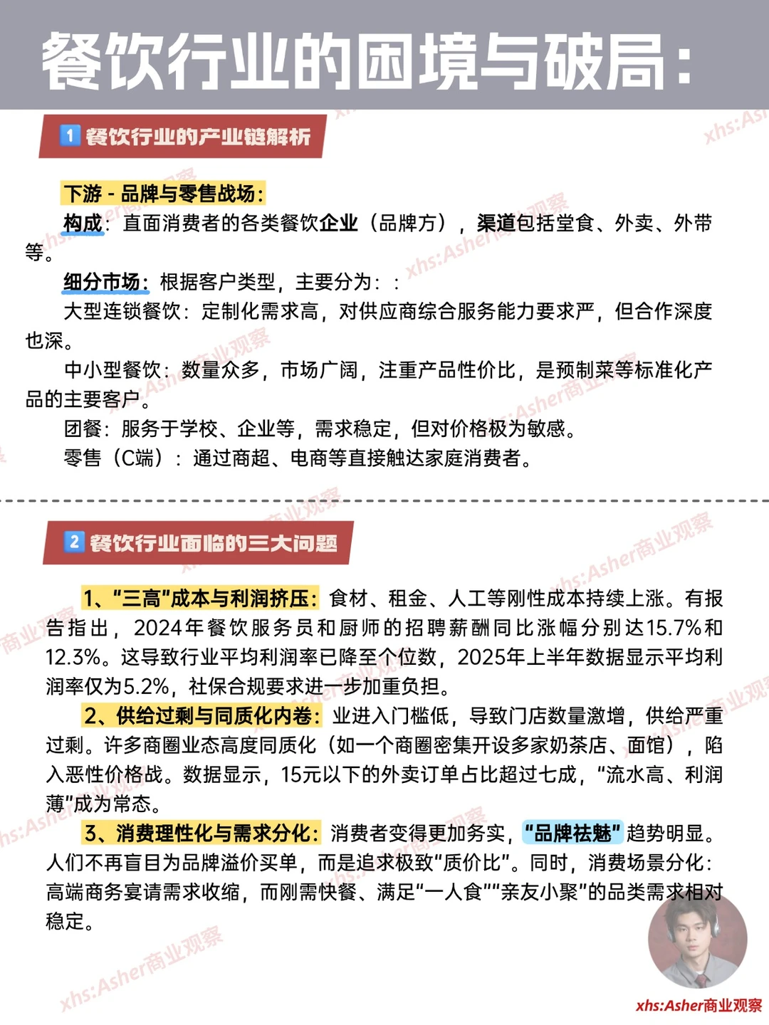 餐饮行业困境与破局