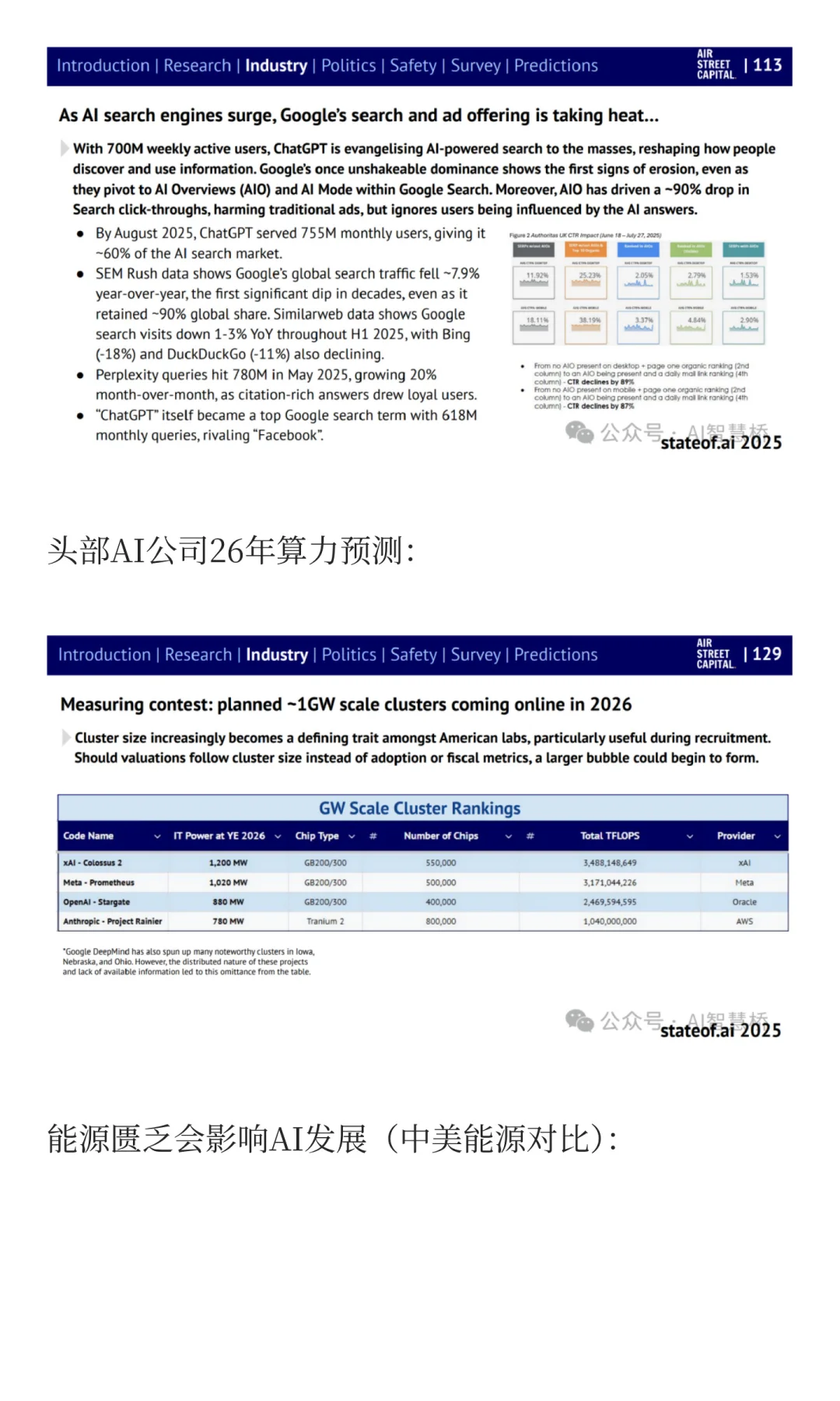 AI圈疯传 Air Street Capital 300页报告