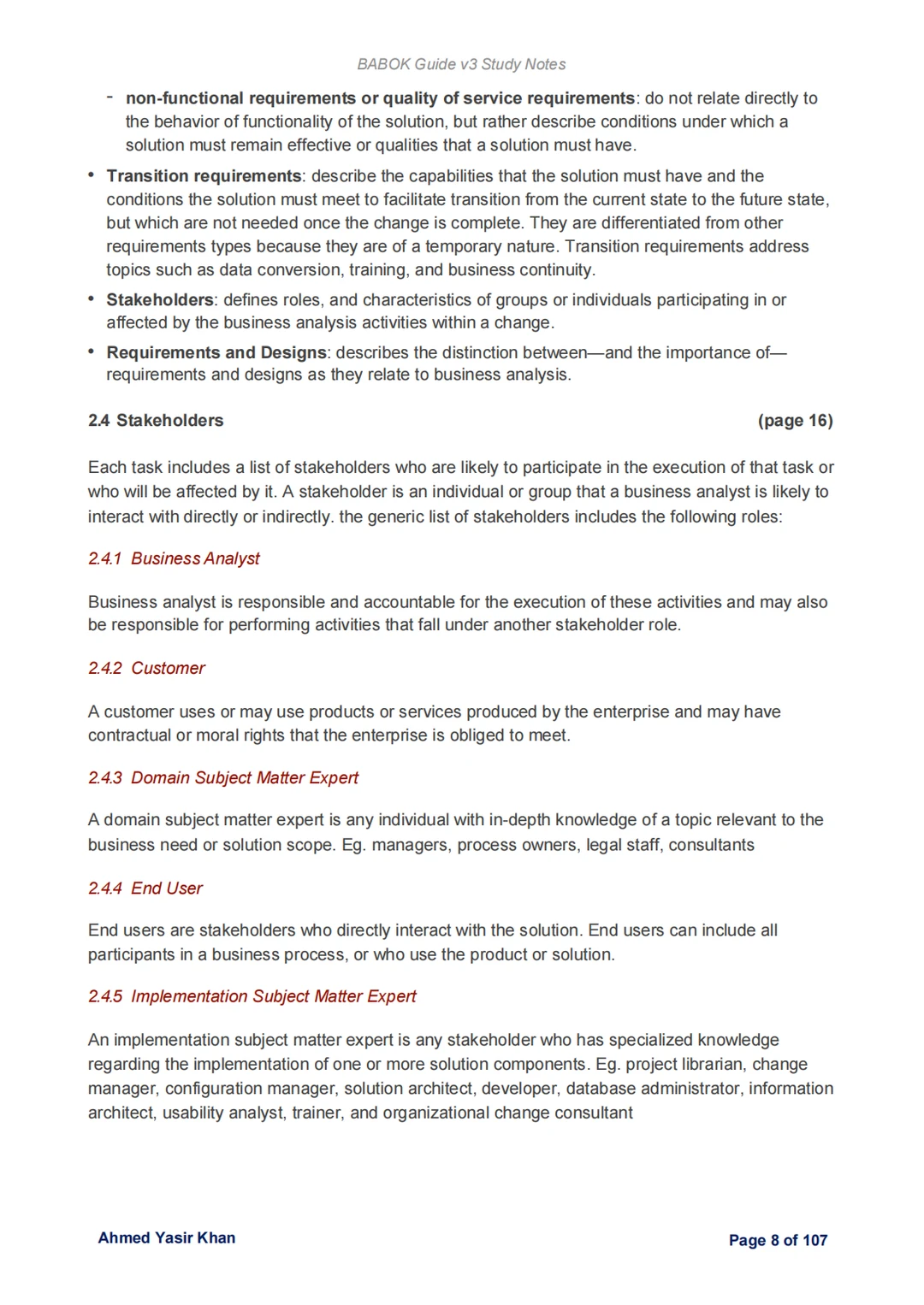 拿下Business Analysis证书全靠这个?