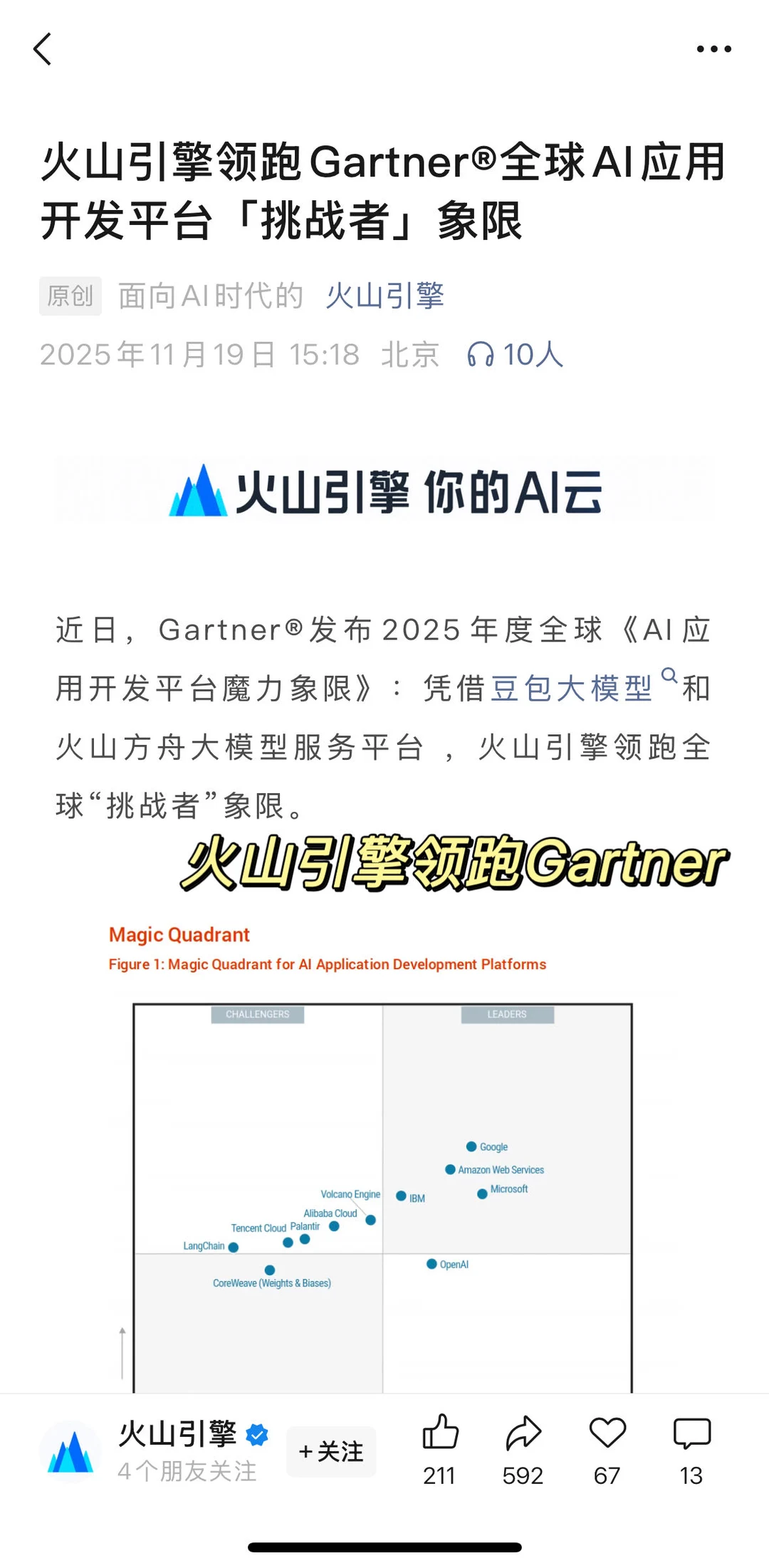 悄悄拿下全球第三?火山引擎AI真落地了