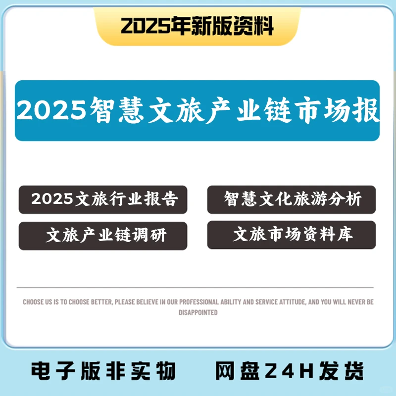 2025年中国文旅行业研究分析报告智慧文