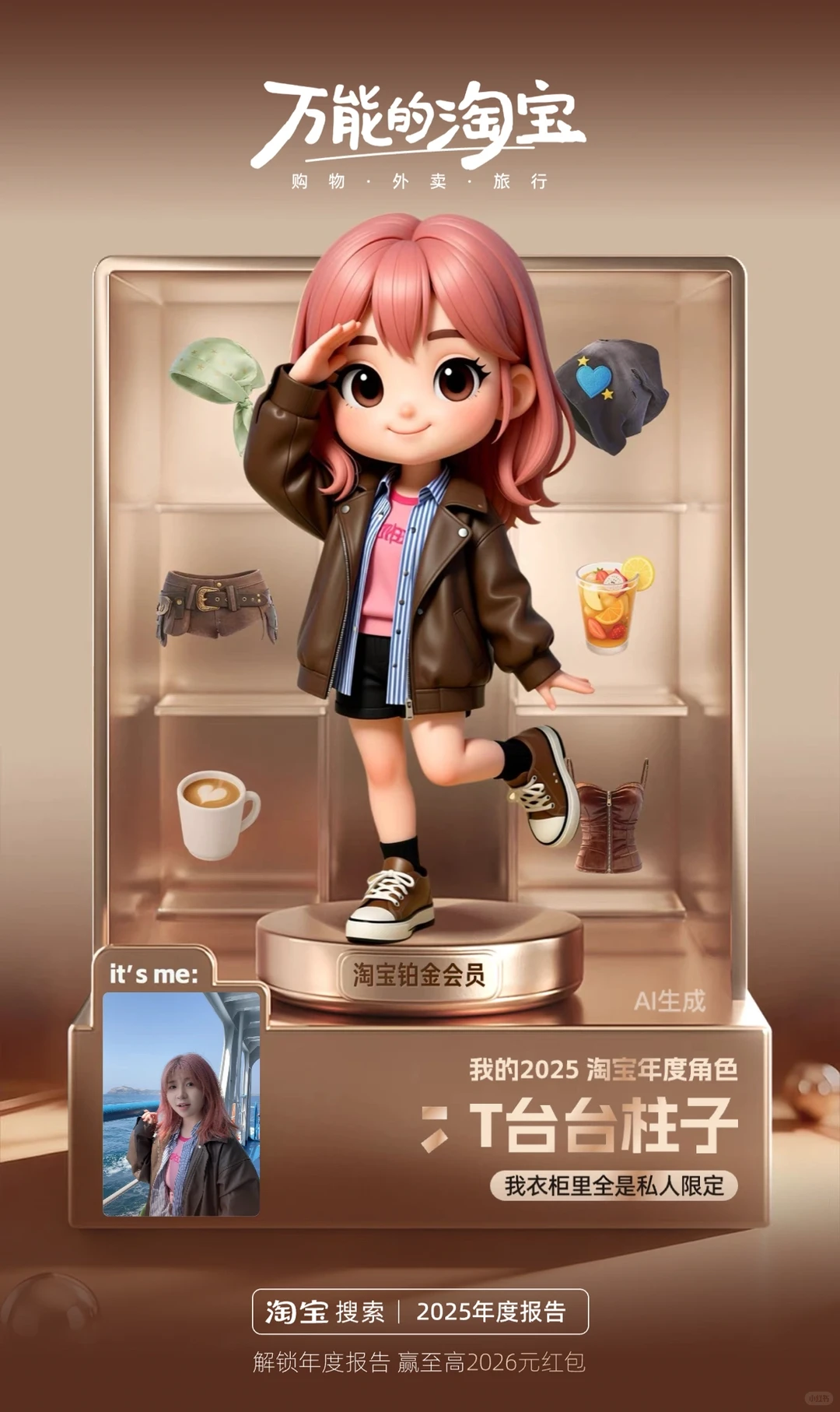 ?年度报告的形象生成好好玩～