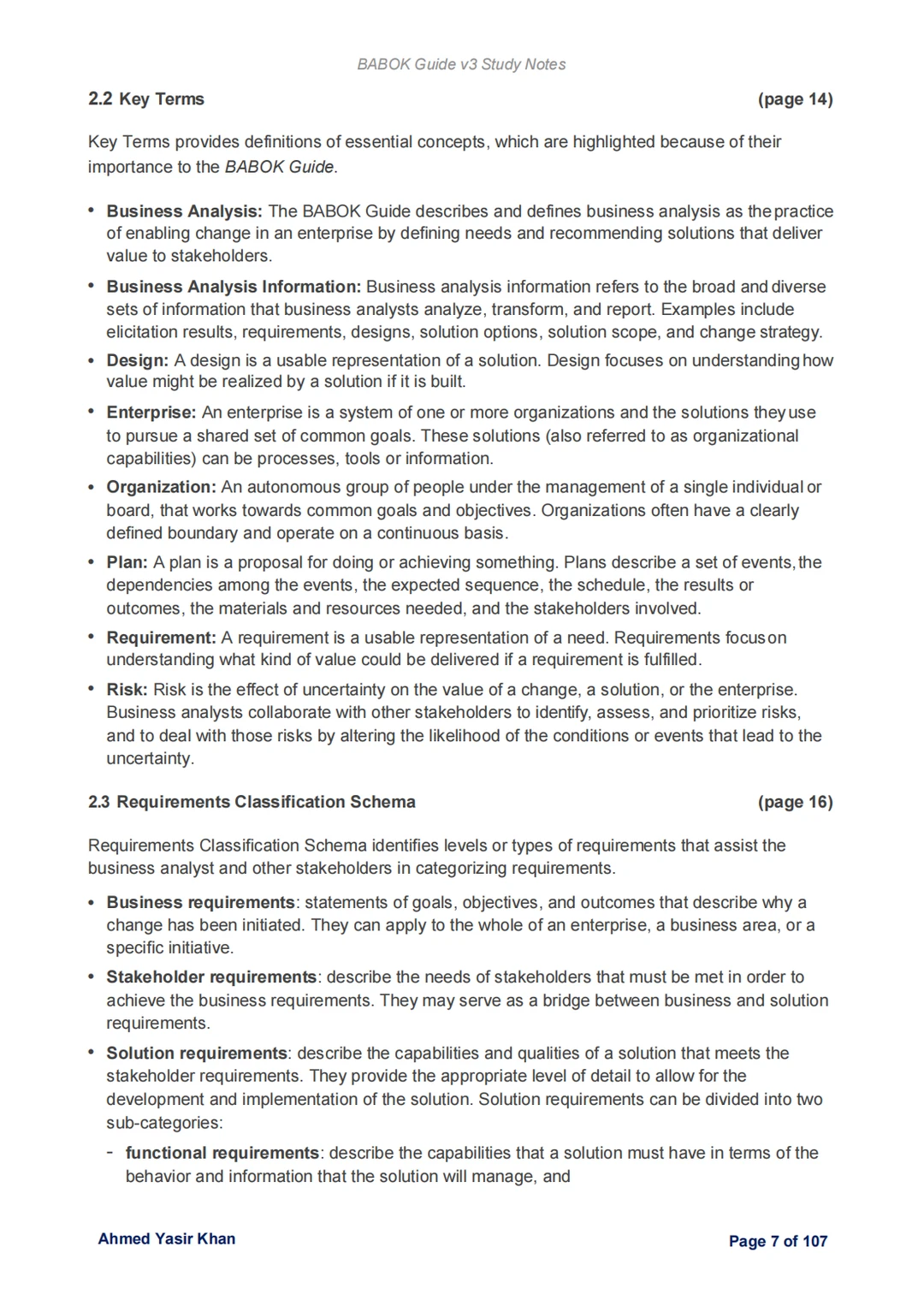 拿下Business Analysis证书全靠这个?