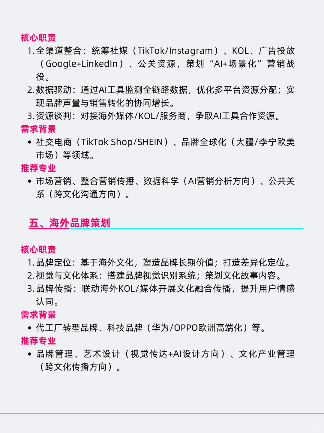 2025年跨境出海热门就业岗位方向汇总…
