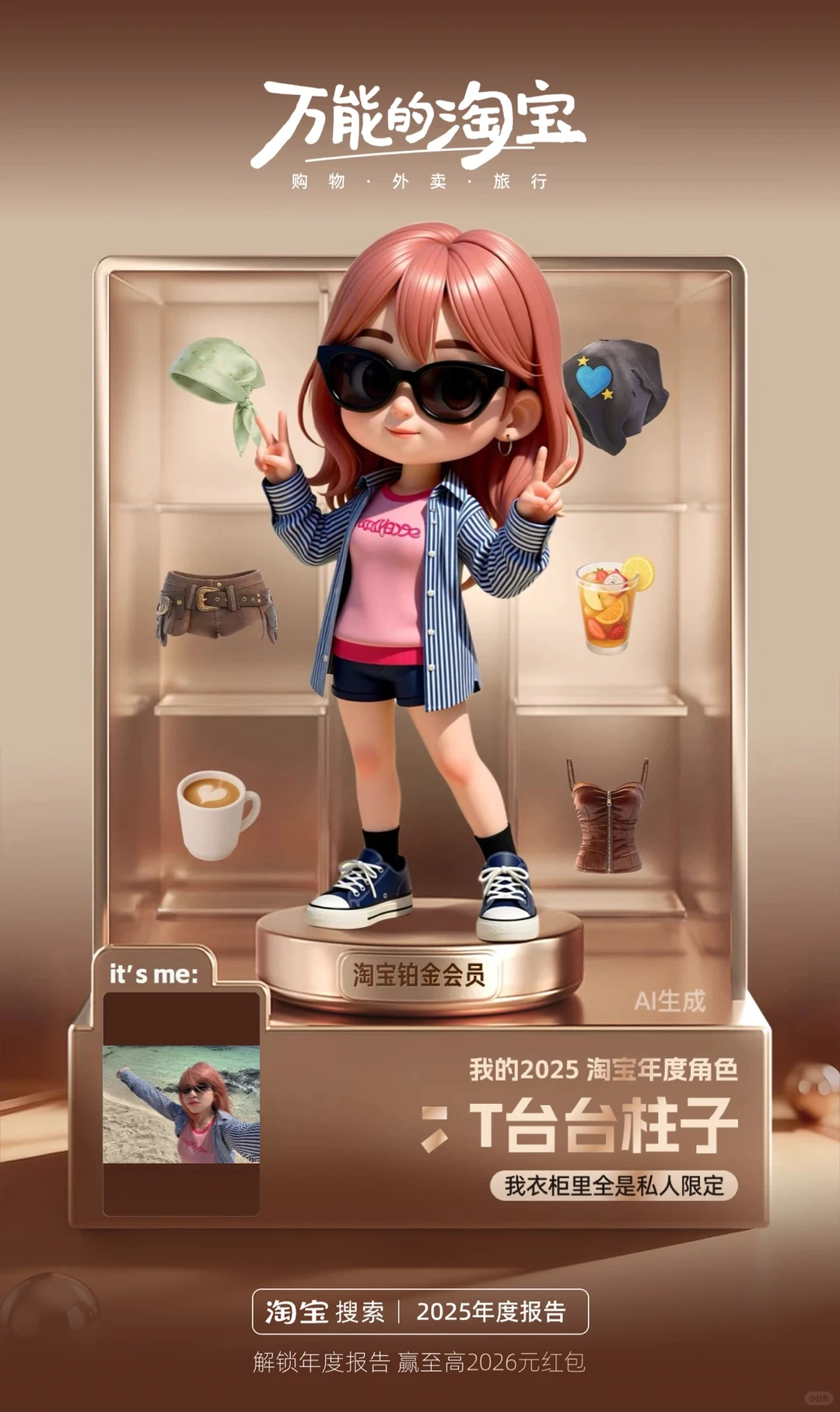 ?年度报告的形象生成好好玩～