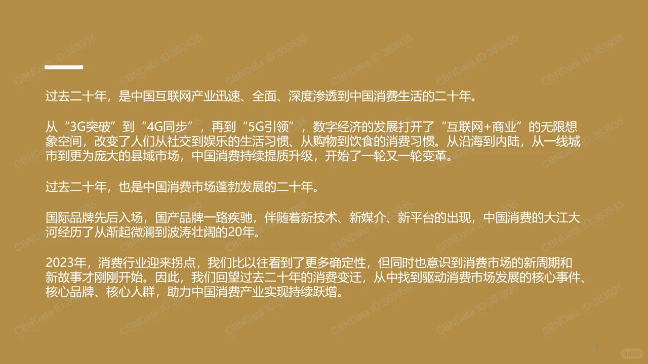 中国消费二十年洞察系列报告：人群篇