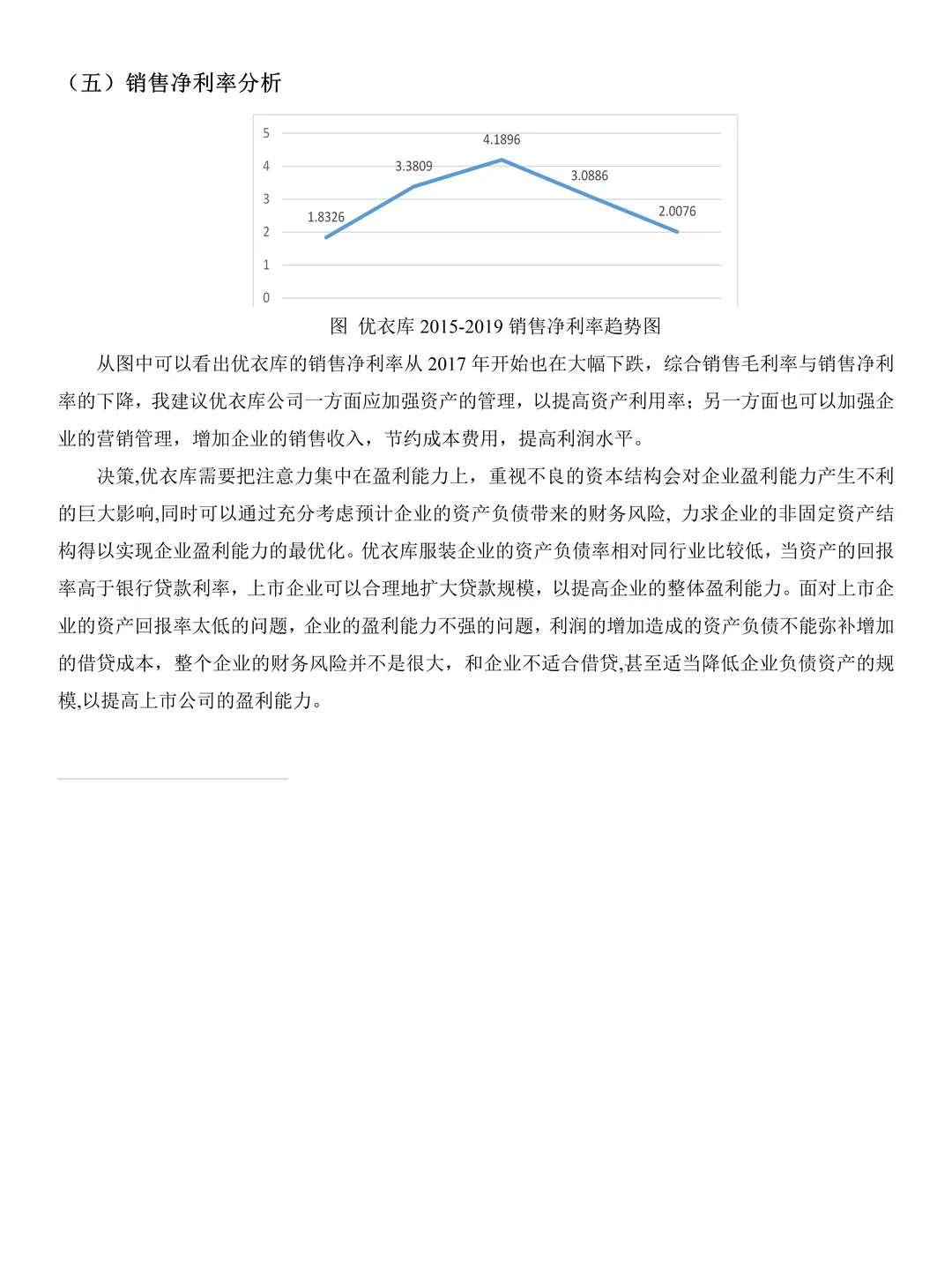 企业盈利能力分析--附优衣库案例?