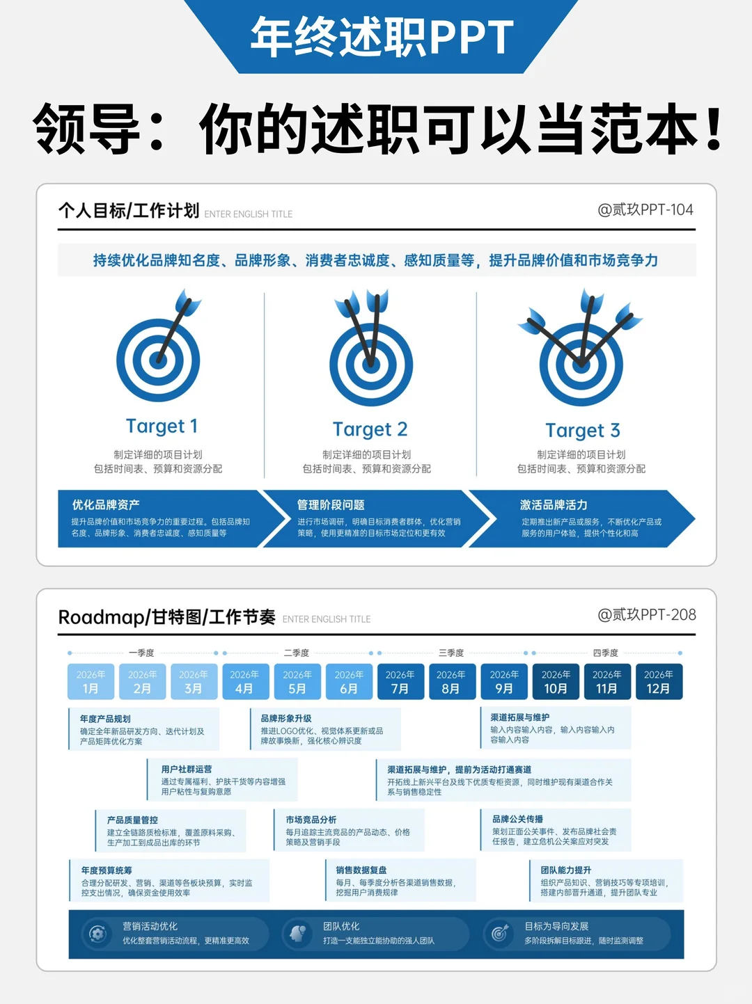 领导说：终于看到了不一样的述职…
