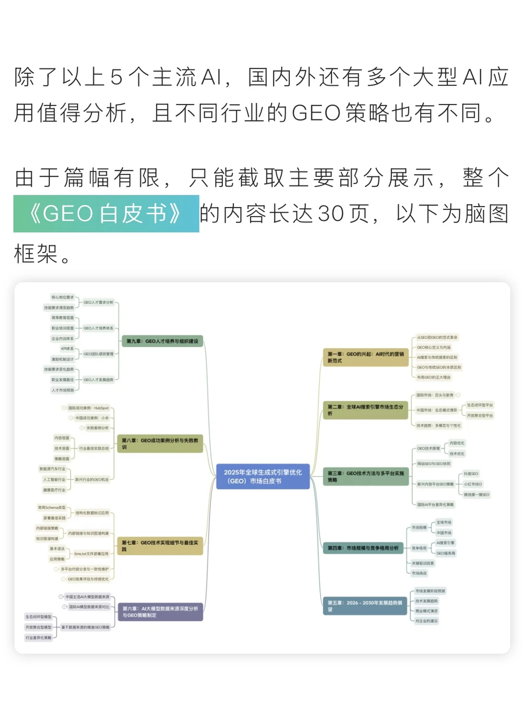 国内5大主流AI应用GEO策略