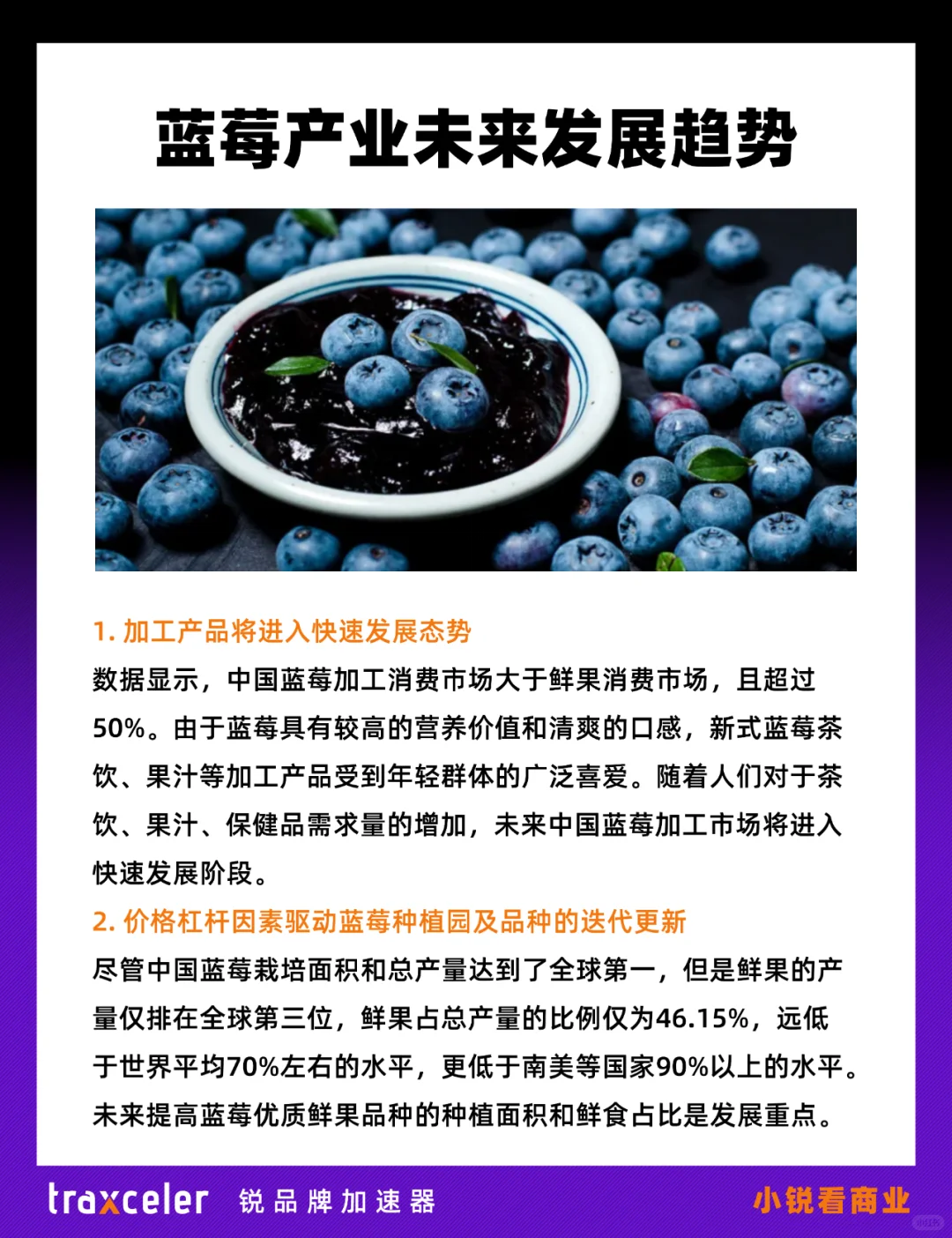 蓝莓能成为水果届的致富经吗？?行业报告