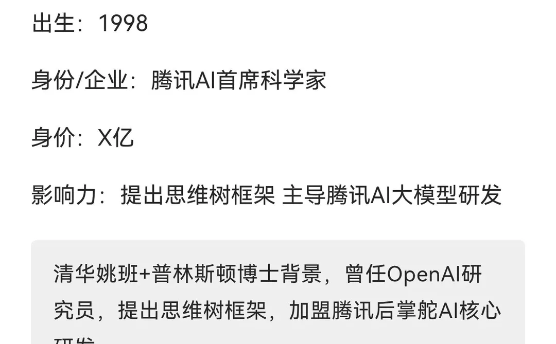 90后AI领域影响力TOP10