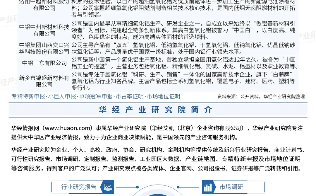 2026年中国高白氢氧化铝行业投资战略报告