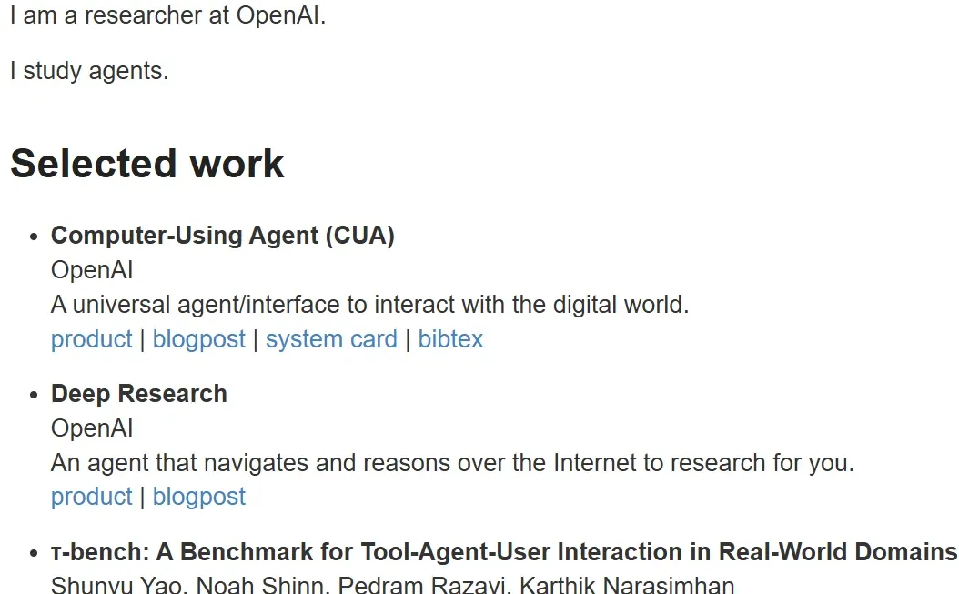 前OpenAI华人天才姚顺雨 | 入职腾讯16级
