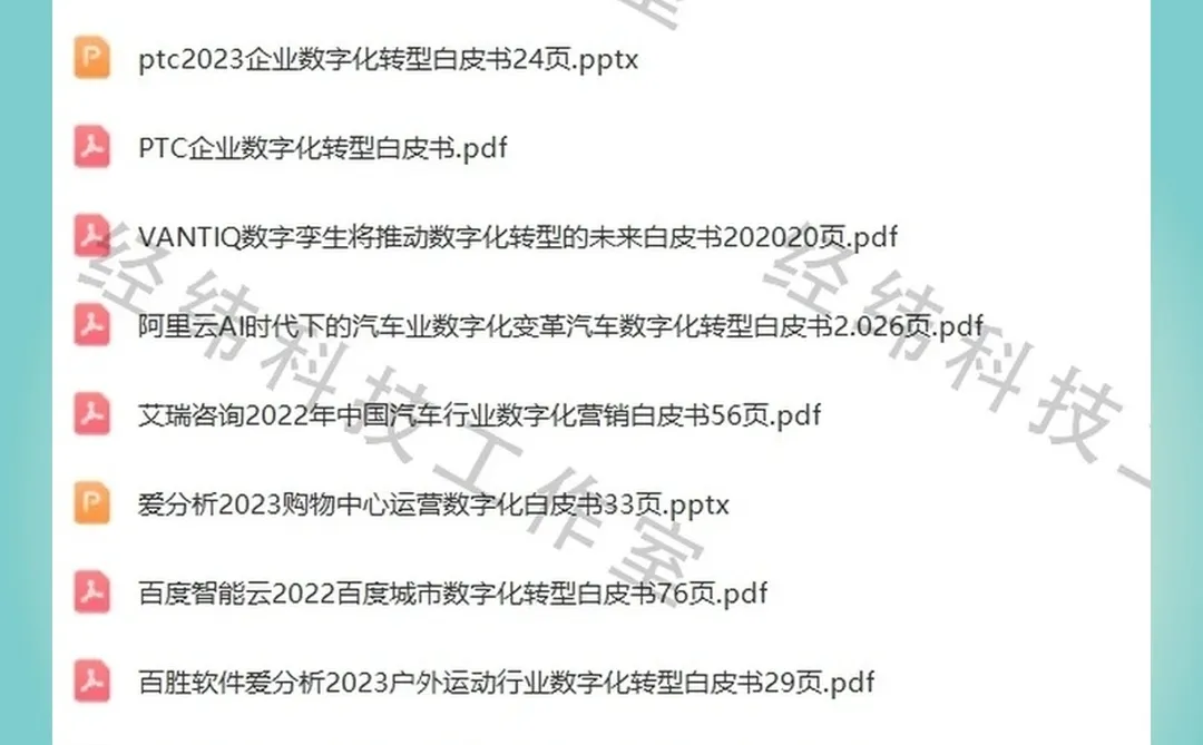 数字化转型案例研究企业数据化平台白皮书