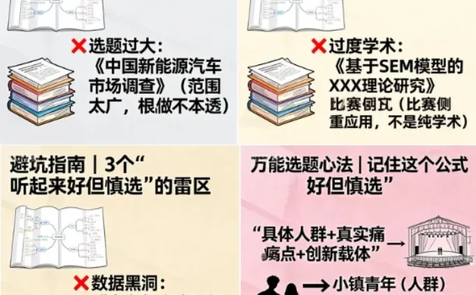 小白闭眼冲的选题天花板