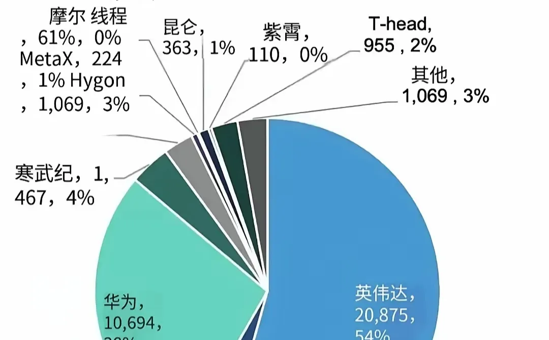国产GPU出货数据（2024-2025年）