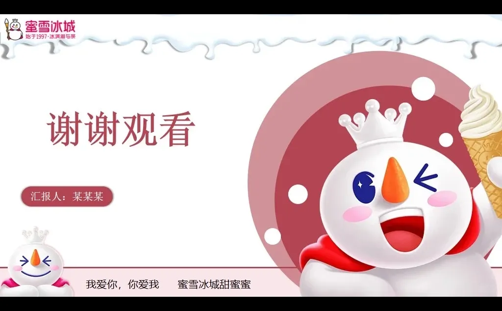 蜜雪冰城品牌介绍PPT营销调研分析策划推广
