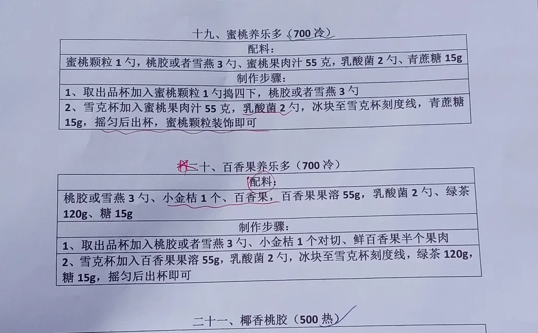 开养生茶饮店朋友给的配方㊙️分享给姐妹❗