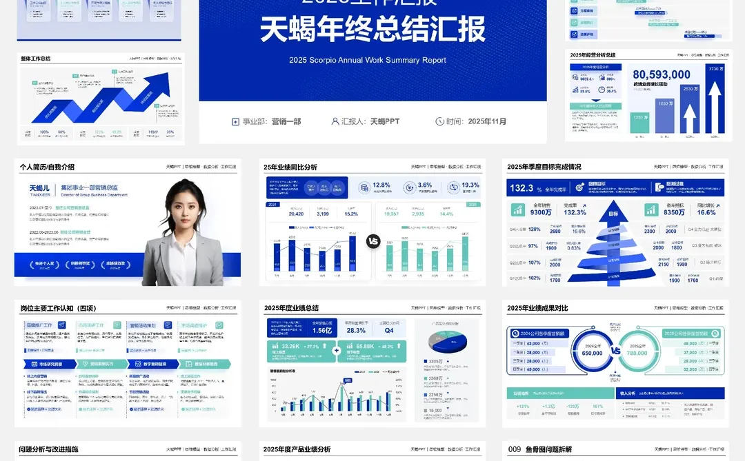 年终总结PPT这样做，让领导一眼记住你！