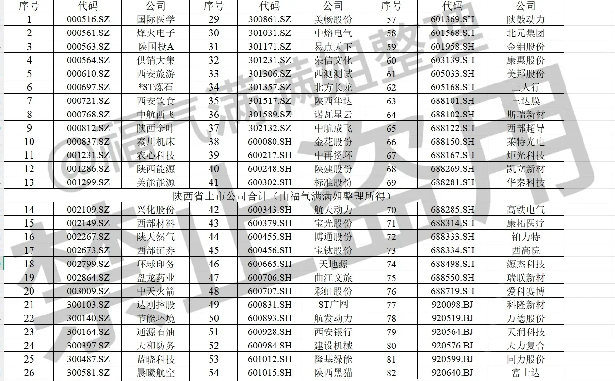 陕西省上市公司案例合集13（本科会计/财管