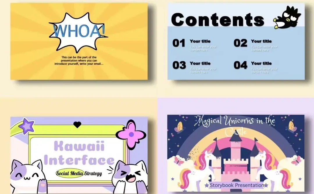 应有尽有各式PPT模板无常自取吧~