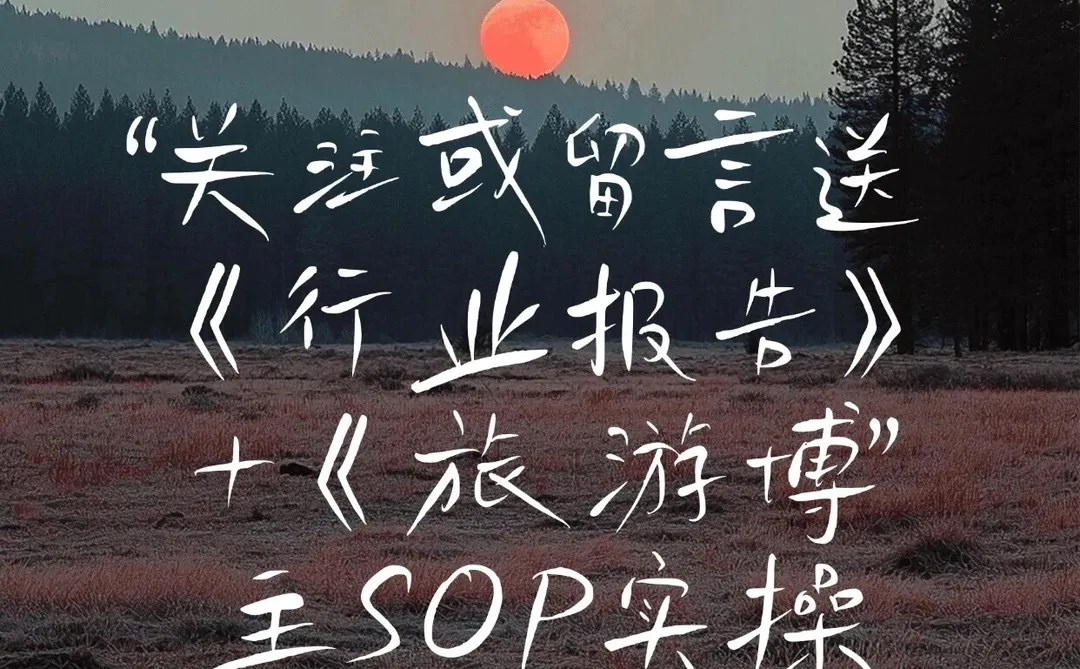 2024旅游业金矿：4大人群画像，掘金千亿市场