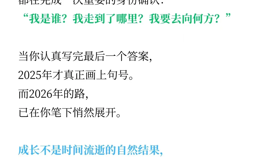 用30个问题，复盘你的2025年